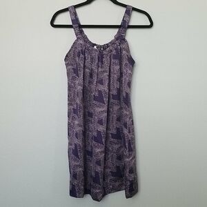 Collective concepts Y2K Slinky Romantic sleeveless butterfly mini dress medium